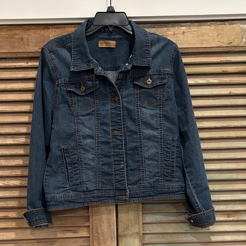 Indigo Denim Jacket Size XL